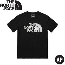 The North Face 女 LOGO短袖棉T恤 AP《黑》5JXD/短袖上衣/短T/圓領T/運