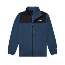 The North Face 男 可套式刷毛保暖外套《藍》83OS/保暖立領抓絨外套/休閒外套