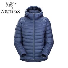 ARC'TERYX 始祖鳥 女 Cerium 羽絨連帽外套《月光藍》29625/保暖外套/羽絨衣/輕