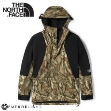 The North Face 男 ICON 防水防風外套(美版)《森林印花/黑》4R52/衝鋒衣/防