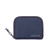 Mont-Bell 日本 ZIPPERED WALLET 錢包《海軍藍》1133372/拉鍊錢包/證