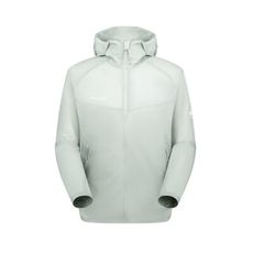MAMMUT 長毛象 男 Convey WB Hooded AF  輕量防潑水連帽外套《鼠尾草銀綠》