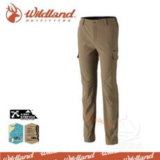 Wildland 荒野 男 RE彈性粗礦多口袋長褲《黃卡其》0A32398-62/保暖機能褲/工作褲