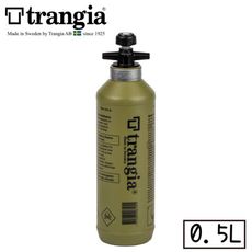 Trangia 瑞典 Fuel Bottle 0.5L 燃料瓶《橄欖綠》506105/汽油瓶/燃油罐