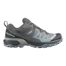 SALOMON 索羅門 女 X ULTRA 360 GTX 低筒登山鞋《灰/綠/灰》474493/健