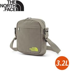 The North Face 3.2L 休閒單肩包《灰黃》3BXB/側背包/斜背包/休閒背包/通勤/