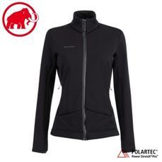 MAMMUT 長毛象 女 Aconcagua 經典刷毛外套《黑》1014-02460/立領外套