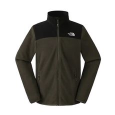 The North Face 男 可套式刷毛保暖外套AP《軍綠》8AYK/登山/刷毛外套/立領外套