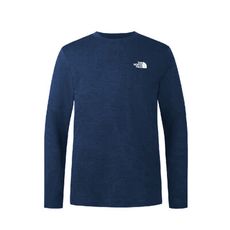 The North Face 男 快乾長袖圓領T AP《海軍藍》8DG5/登山/排汗衫/薄長T/運動