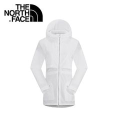 The North Face 女 風衣外套 白  風衣外套/防風外套/薄外套/ NF00CG2B