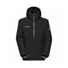 MAMMUT 長毛象 男 Treeline HS Hooded 輕量防水連帽外套《黑》1010-31