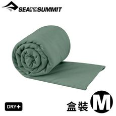Sea To Summit 澳洲 口袋型快乾毛巾 M《盒裝/鼠尾草綠》ACP071051/吸水毛巾/