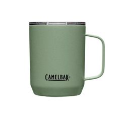 CamelBak 美國 Camp Mug不鏽鋼露營保溫馬克杯(保冰)《灰綠》350mlCB23933