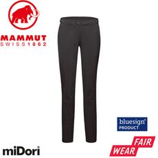 MAMMUT 長毛象 女 MA Runbold Pants 耐磨彈性機能長褲《幻影黑》1022-01