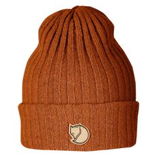 Fjallraven 小狐狸 Byron Hat 羊毛帽《秋葉橘》F77388/保暖帽/毛帽/休閒帽