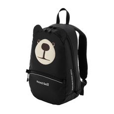 Mont-Bell 日本 MONTA BEAR PACK 6L 蒙塔熊臉背包《黑》1133487/兒