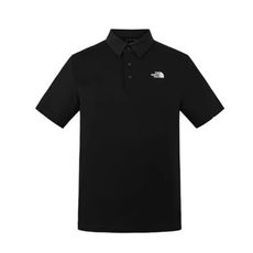 The North Face 男 美麗諾羊毛混紡短袖POLO衫 AP《黑》8BYK/登山/運動衣/休