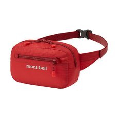 Mont-Bell 日本 POCKETABLE LIGHT POUCH S 腰包《鮮紅》112398