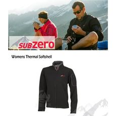 Sub Zero 英國 女款 SoftShell 透氣防風外套《黑》SoftShell/防曬夾克/保