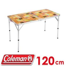 Coleman 美國 自然風抗菌摺桌/120摺疊桌/露營桌/戶外休閒桌/CM-26751