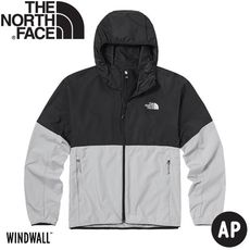 The North Face 男 防風防曬外套《 黑/淺灰》49B2/薄外套/防風外套/防曬外套