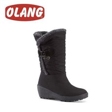 OLANG 義大利 ELSA OLANTEX 防水雪靴《黑》1403/保暖/滑雪/雪地