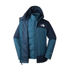 The North Face 男 防水GTX兩件式羽絨外套AP《陰藍》83RR/防水透氣/登山/羽絨