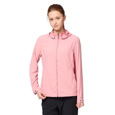 Wildland 荒野 女 山徑涼風抗UV輕薄外套《野玫瑰粉》0B31901/防曬外套/機能外套