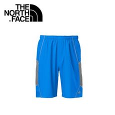 The North Face 男款 FLASHDRY 9吋短褲 藍/灰休閒褲/ 0A2RGS