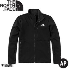 The North Face 男 防風防潑軟殼外套《黑》4UAW/軟殼外套/防風外套