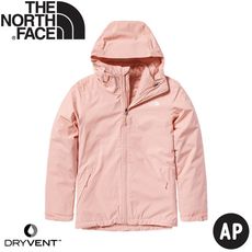 The North Face 女 DryVent防水兩件式化纖外套AP《淺粉》5B1X/防水外套/防