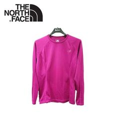 The North Face 女 FlashDry 保暖圓領衫《紫紅》CL78/休閒/戶外/長袖上衣