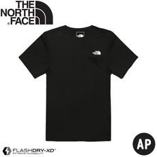 The North Face 女 排汗短袖T恤 AP《黑》5JX1/短袖上衣/休閒短袖/運動短T/排