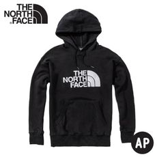 The North Face 男 LOGO 連帽T恤 HOD《黑/白灰》4NEQ/連帽上衣/休閒長袖