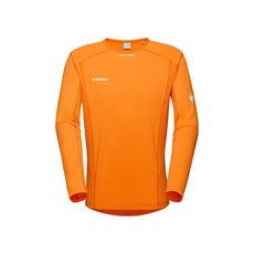 MAMMUT 長毛象 男 Aenergy FL Longsleeve AF 長袖T恤《柑桔橘/深柑桔