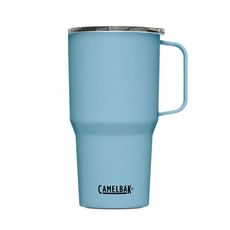 CamelBak 美國 Tall Mug 不鏽鋼日用保溫馬克杯(保冰)710ml《灰藍》CB2746