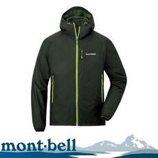 Mont-Bell 日本 男款 LIGHT SHELL PARKA 連帽風衣《深橄綠》1106645