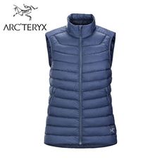 ARC'TERYX 始祖鳥 女 Cerium羽絨背心《月光藍》29627/保暖背心/羽絨衣/輕羽絨