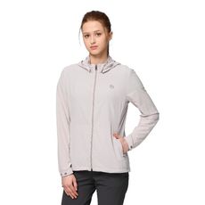 Wildland 荒野 女 彈性透氣抗UV50輕薄外套《冰山灰》0B31907/防曬外套/機能外套