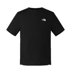The North Face 男 羊毛天絲涼感短T AP《黑》8BYM/登山/短T/圓領/運動衣/排