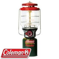 Coleman 美國 2500北極星瓦斯燈 紅 電子點火器/營燈/野營/釣魚燈/ CM-5521JM