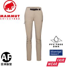 MAMMUT 長毛象 女 Aegility Slim Pants AF 防潑水輕量彈性健行長褲《野生