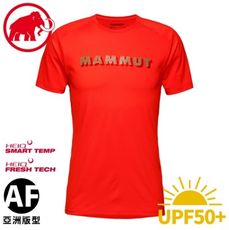 MAMMUT 瑞士 男 Splide Logo T-Shirt 短袖T恤《辛辣紅》1017-0022