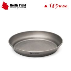 North Field 美國 純鈦炊具餐盤18cm(7吋)CNDTK200930/登山/露營