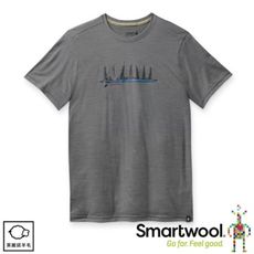 SmartWool 美國 男 Merino Sport 150 好友時光T恤《淺灰色》SW01628
