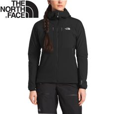 The North Face 女 SUMMIT防風防潑水透氣耐磨連帽外套《黑》3KSP/防風外套/夾