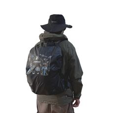 Wildland 荒野 山野道具背包套 10L~35L《黑》EWLW10/防水套/背包雨衣/防雨罩/