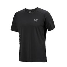 ARC'TERYX 始祖鳥 男 Norvan Logo短袖T恤《黑》X000009720/登山/短T