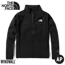 The North Face 女 防風防潑水立領可套接外套《黑》49ET/衝鋒衣/風雨衣/夾克