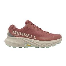 MERRELL 美國 女 AGILITY PEAK 5 GORE-TEX 輕量戶外防水運動鞋《岩石紅